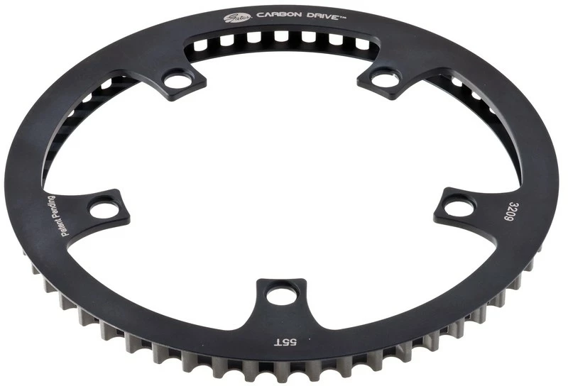 Trek Chaîne Gates, Entraînement Par Courroie 55 Dents. Noir 3 Trek Chaîne Gates, Entraînement Par Courroie 55 Dents. Noir