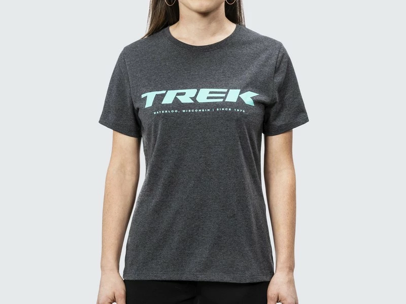 T-shirt Femme Trek Logo Xl Anthracite Chiné 3 T-shirt Femme Trek Logo Xl Anthracite Chiné