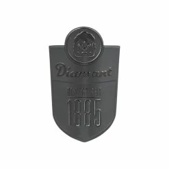 Trek Decal Diamant Headbadge Aluminum Ht Diameter: 46-48mm Black