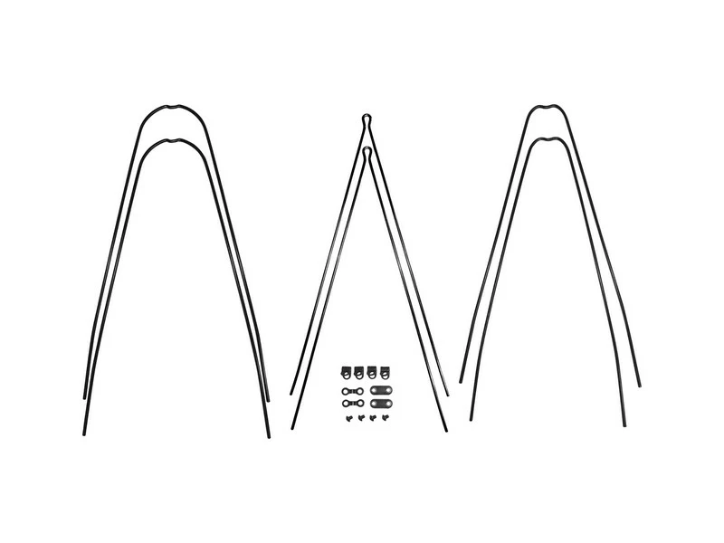 Trek Pièce Fender Efd Duo / Rapido 46/65 3stays / 2clamps / Vis / Clip 3 Trek Pièce Fender Efd Duo / Rapido 46/65 3stays / 2clamps / Vis / Clip