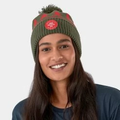 Gorro Con Pompón Trek Holiday Talla única Forrest Green