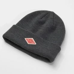 Gorro Trek Black Patch Beanie Talla única Charcoal