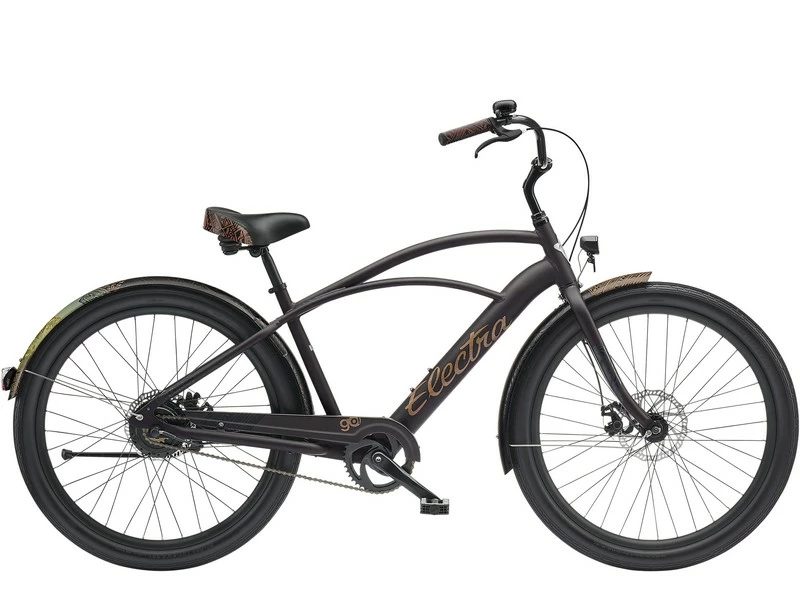 Trek Bicicleta Urbana Eléctrica Negra Con Estampado Tribal 3 Trek Bicicleta Urbana Eléctrica Negra Con Estampado Tribal