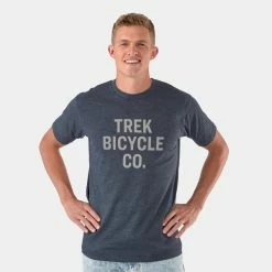Shirt Trek Bicycle Co Tee Small Navy