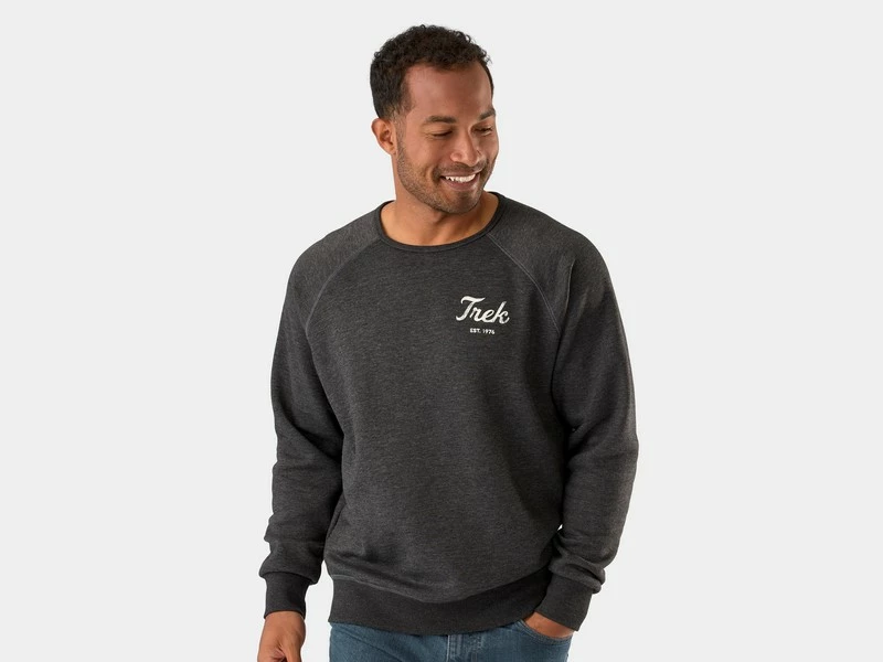 Sudadera Trek Script Crewneck S Charcoal 3 Sudadera Trek Script Crewneck S Charcoal